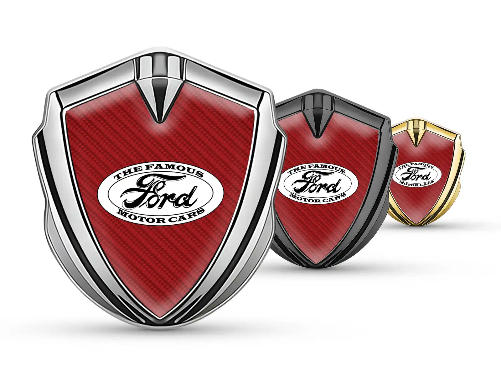 Ford Abzeichen Selbstklebend Renn Look Hochwertig